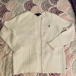 Ralph Lauren Sport Cable Knit Cardigan